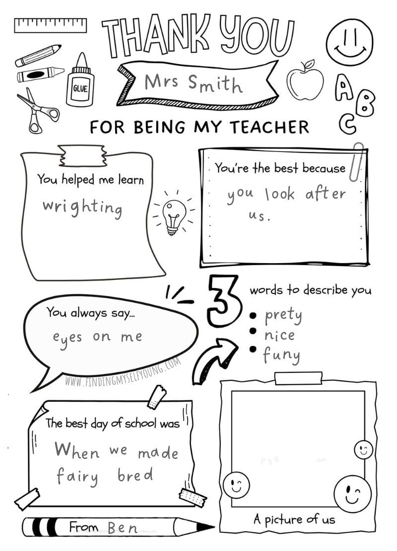 teacher thankyou poster filled in.